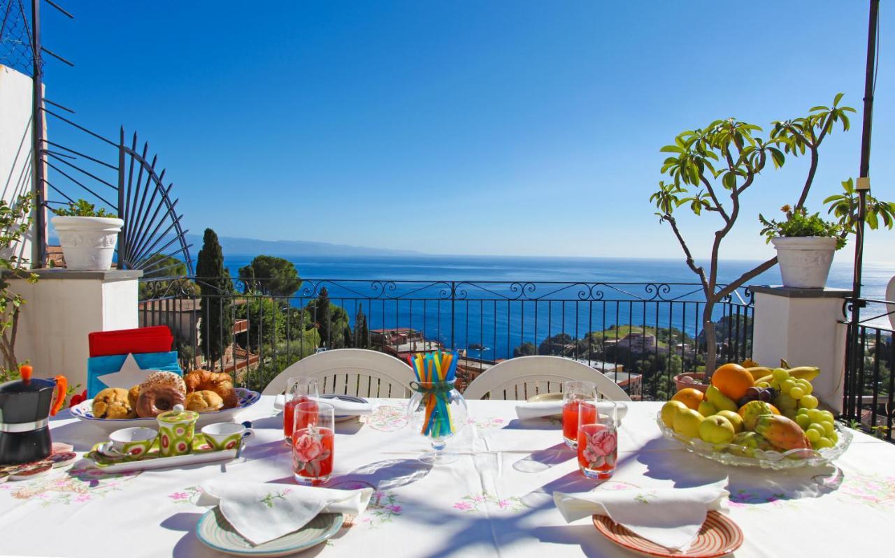 Casa Stella Del Mattino Villa Taormina Exteriör bild